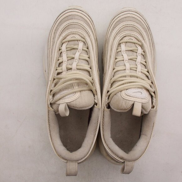 Nike Air Max 97 Women's Size 8 Triple White Sneakers Shoes 21733-100 - Picture 9 of 9